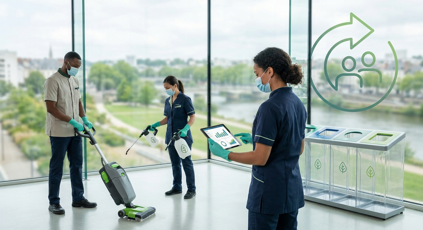 Nantes : l'Entreprise de Nettoyage face aux défis verts et RH