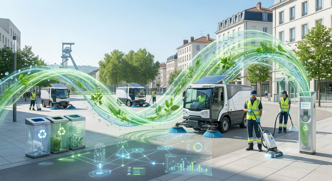 Nettoyage Saint-Étienne : Vague Verte et Propreté Urbaine