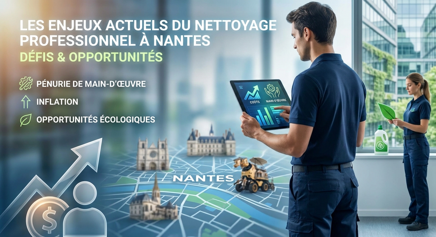 Les Enjeux Actuels du Nettoyage Professionnel à Nantes